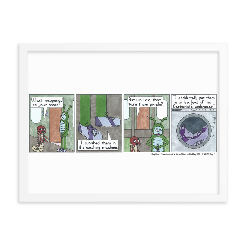 Purple Laundry - Comic Strip Prints - Sep. 30th, 2023