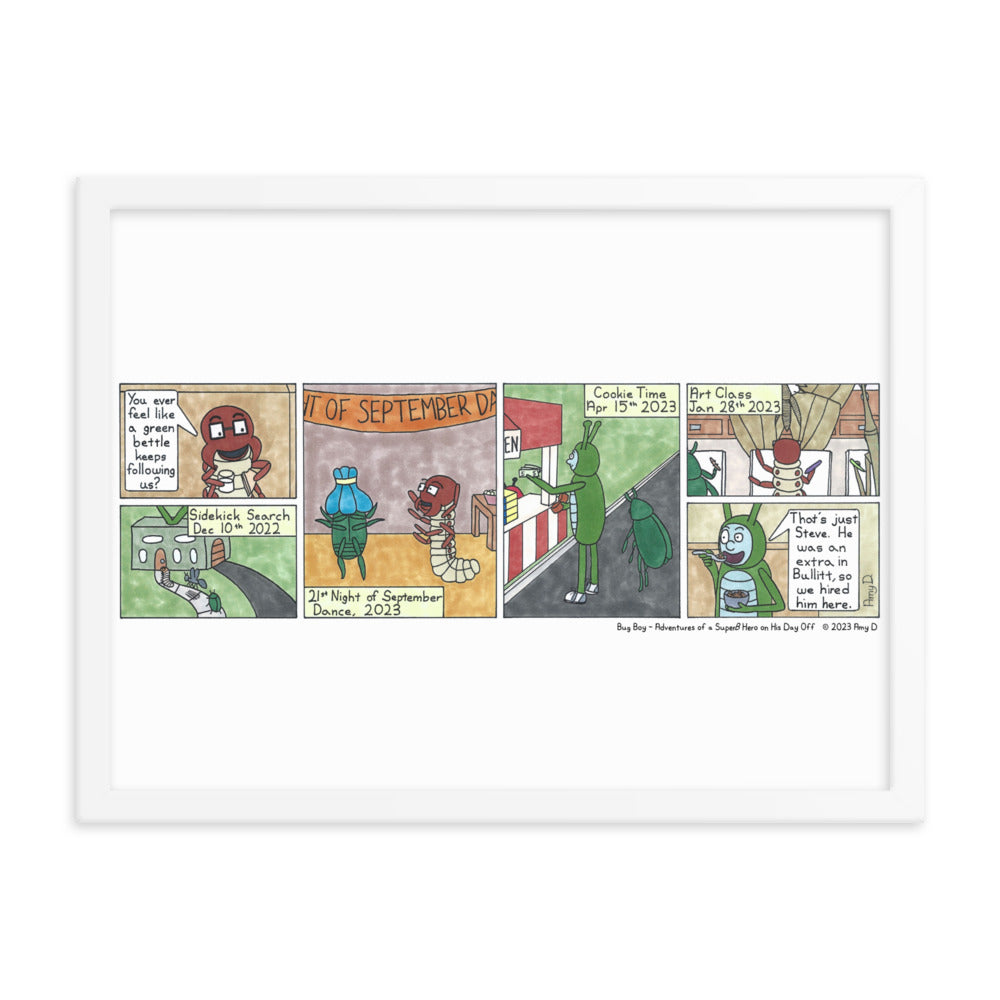 Bullitt - Comic Strip Prints - Oct. 14th, 2023