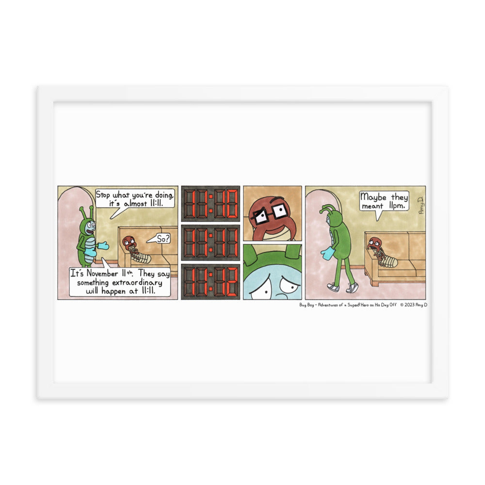 11:11 - Comic Strip Prints - Nov. 11th, 2023