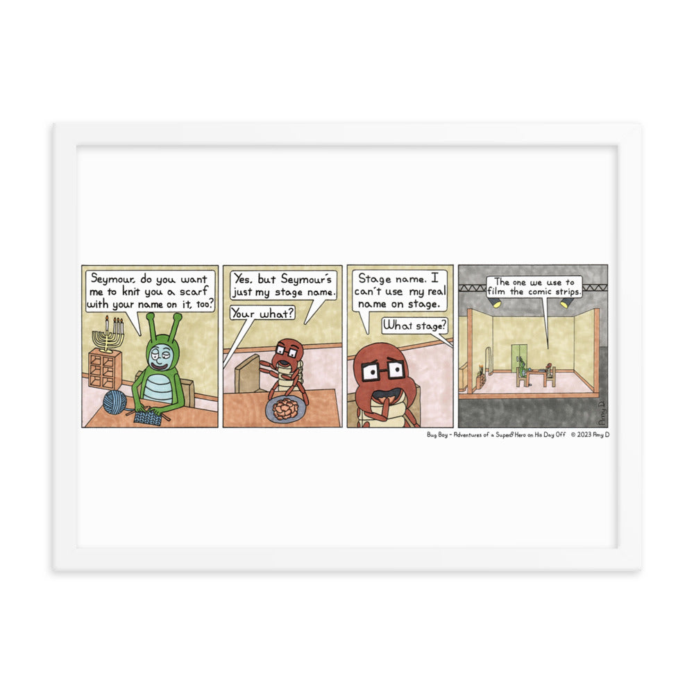 Stage Name - Comic Strip Prints - Dec. 9th, 2023