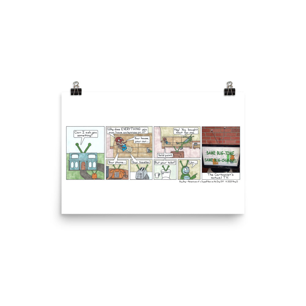 Antennae - Comic Strip Prints - Feb. 18th, 2023