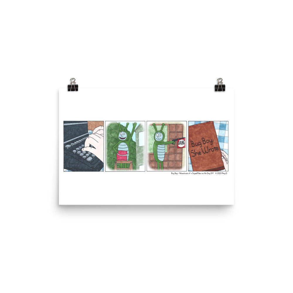 Comics, She Wrote - Comic Strip Prints - Mar. 25th, 2023