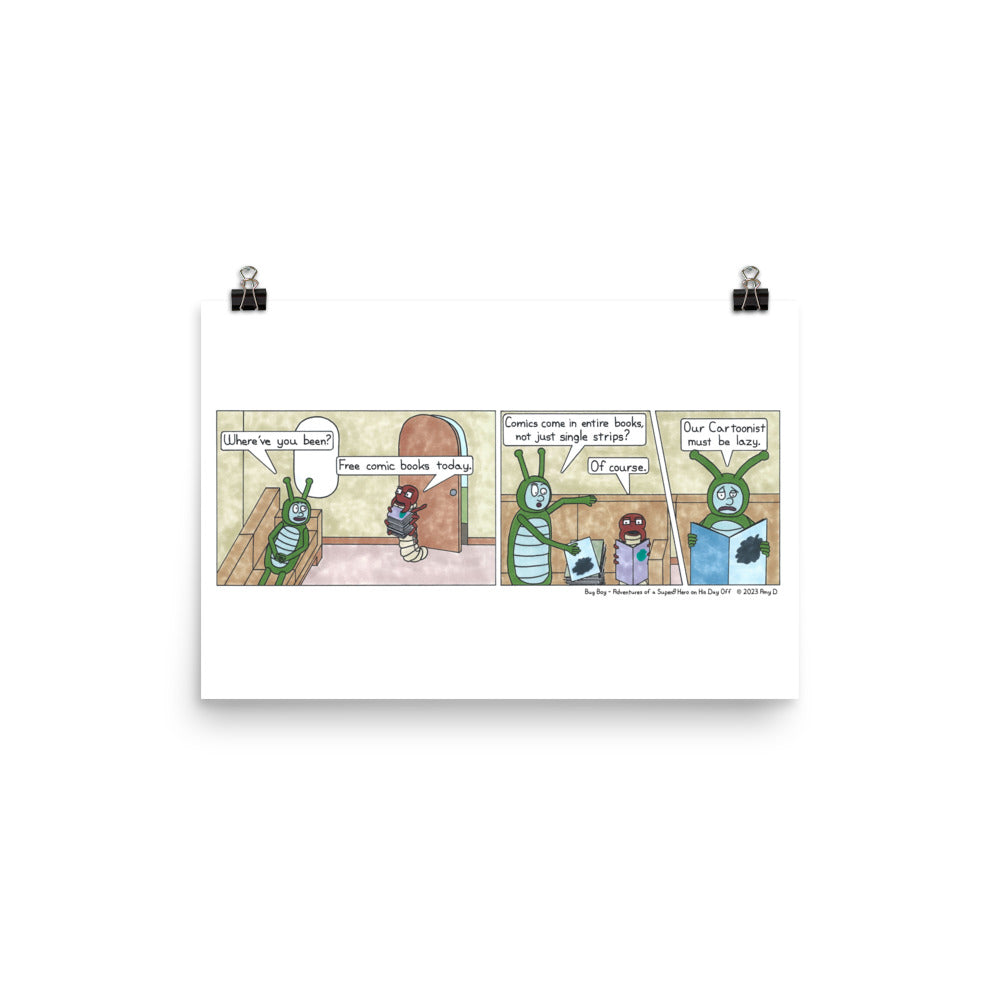 Free Comic Book Day - Comic Strip Prints - May 6th, 2023