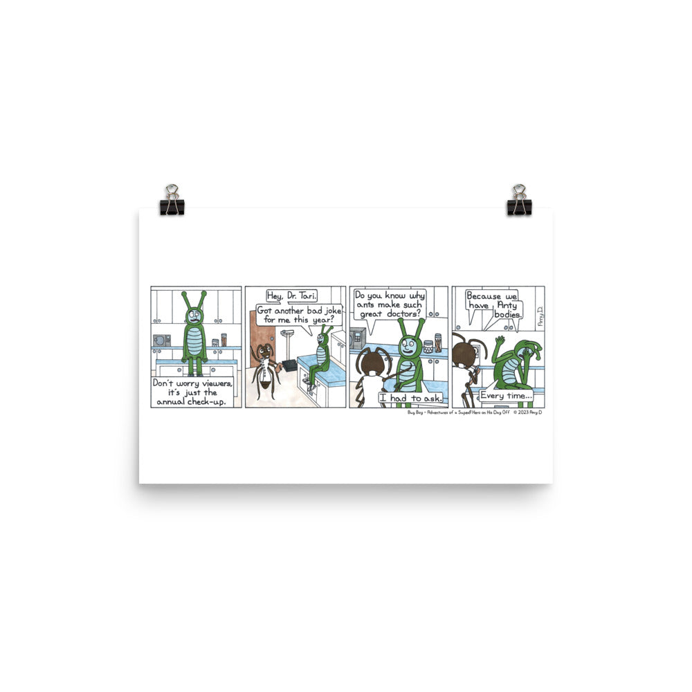 Checkup - Comic Strip Prints - July 1st, 2023