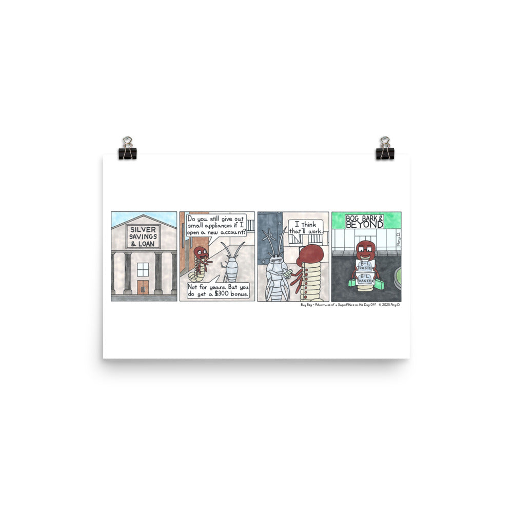 Toaster - Comic Strip Prints - Aug. 19th, 2023