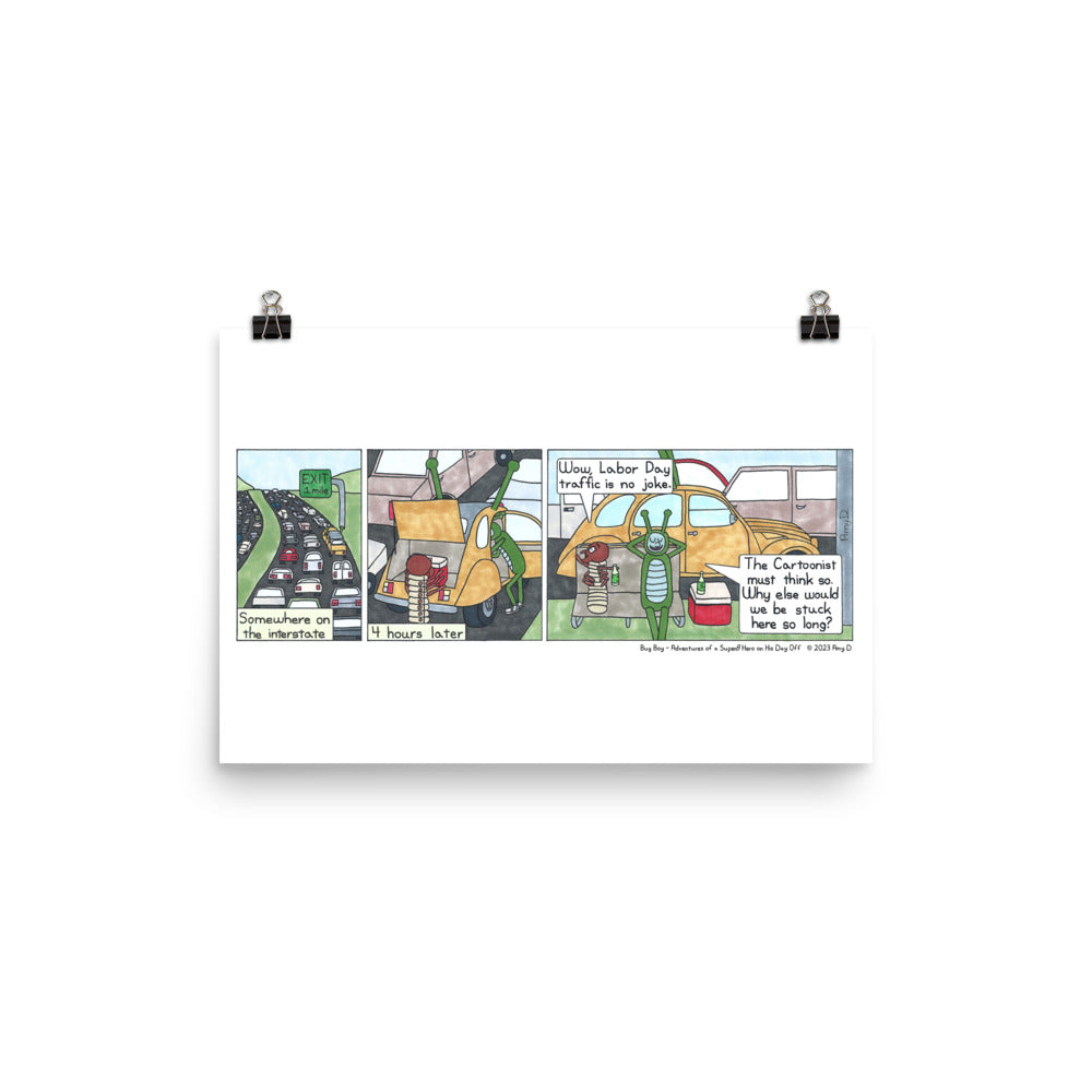 Traffic - Comic Strip Prints - Sep. 2nd, 2023