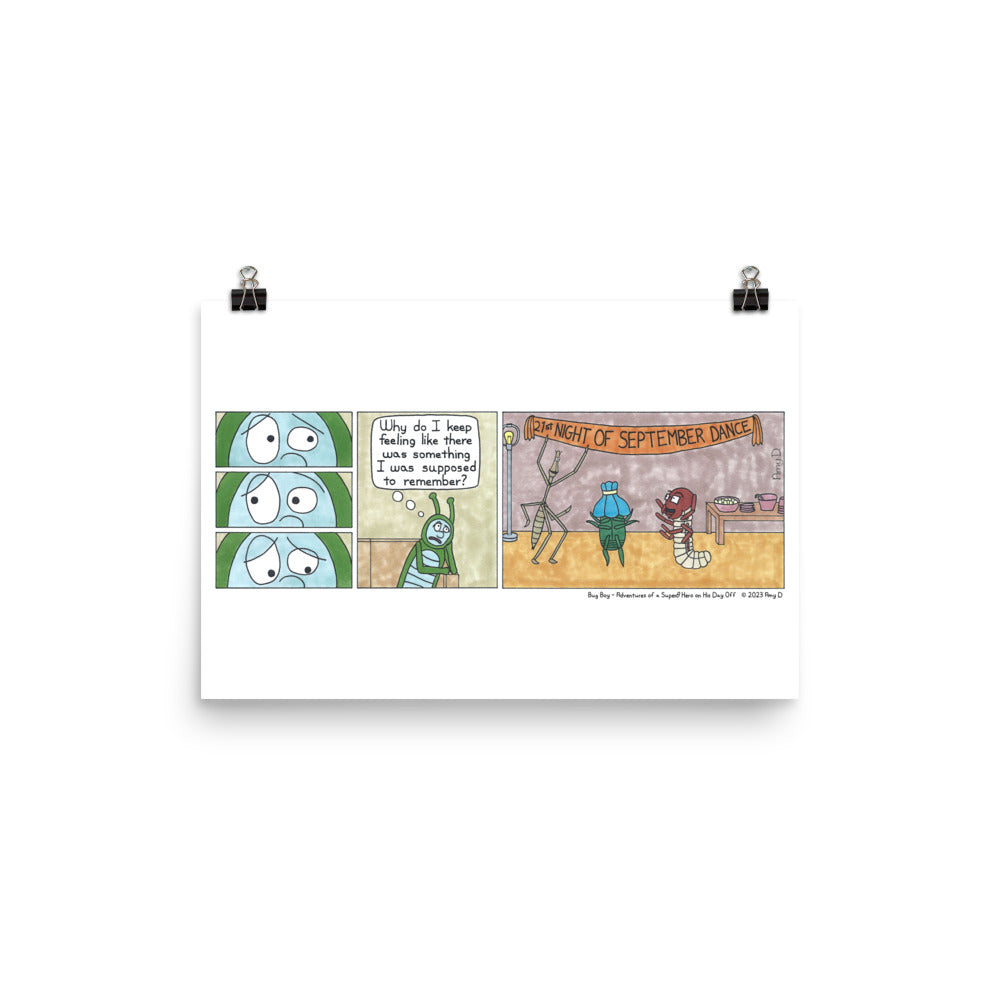 September - Comic Strip Prints - Sep. 23rd, 2023