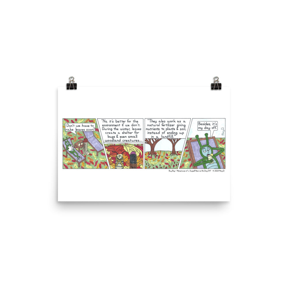 Fall - Comic Strip Prints - Nov. 4th, 2023