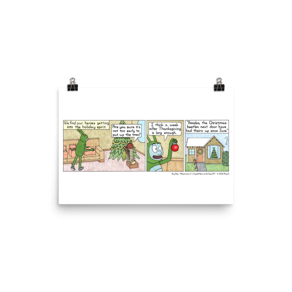 Tannenbaum - Comic Strip Prints - Dec. 2nd, 2023