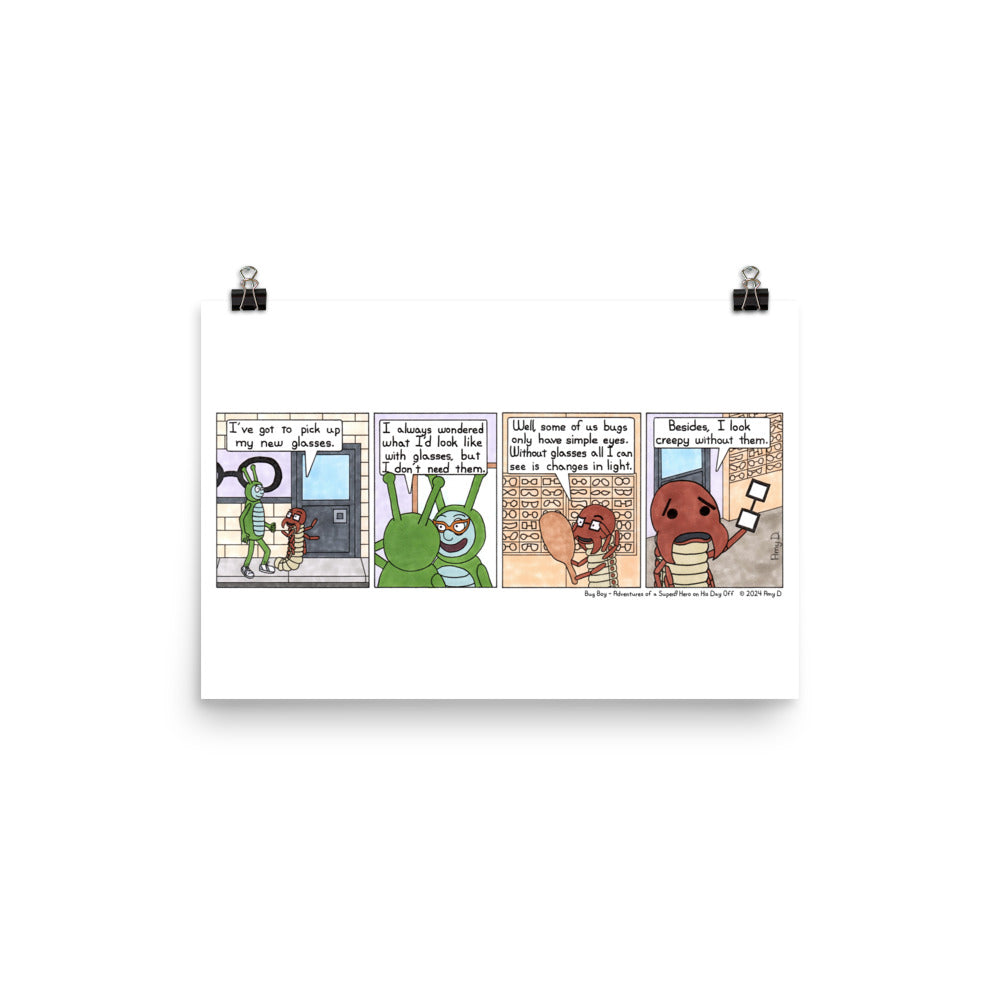 Glasses - Comic Strip Prints - Feb. 17th, 2024