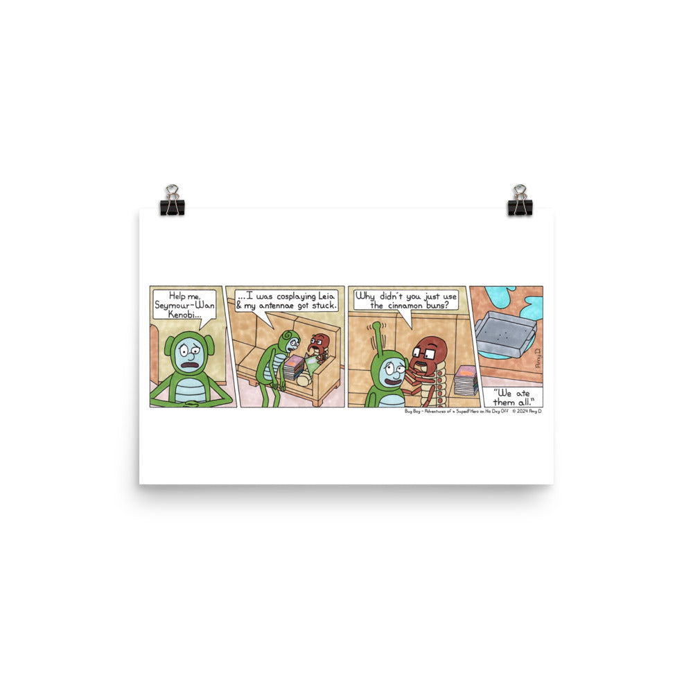 May the 4th - Comic Strip Prints - May 4th, 2024