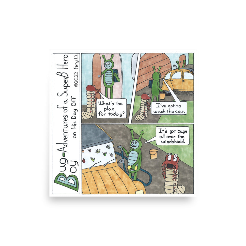 Car Wash - Comic Strip Prints - Dec. 17th, 2022