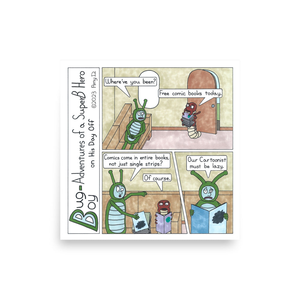 Free Comic Book Day - Comic Strip Prints - May 6th, 2023