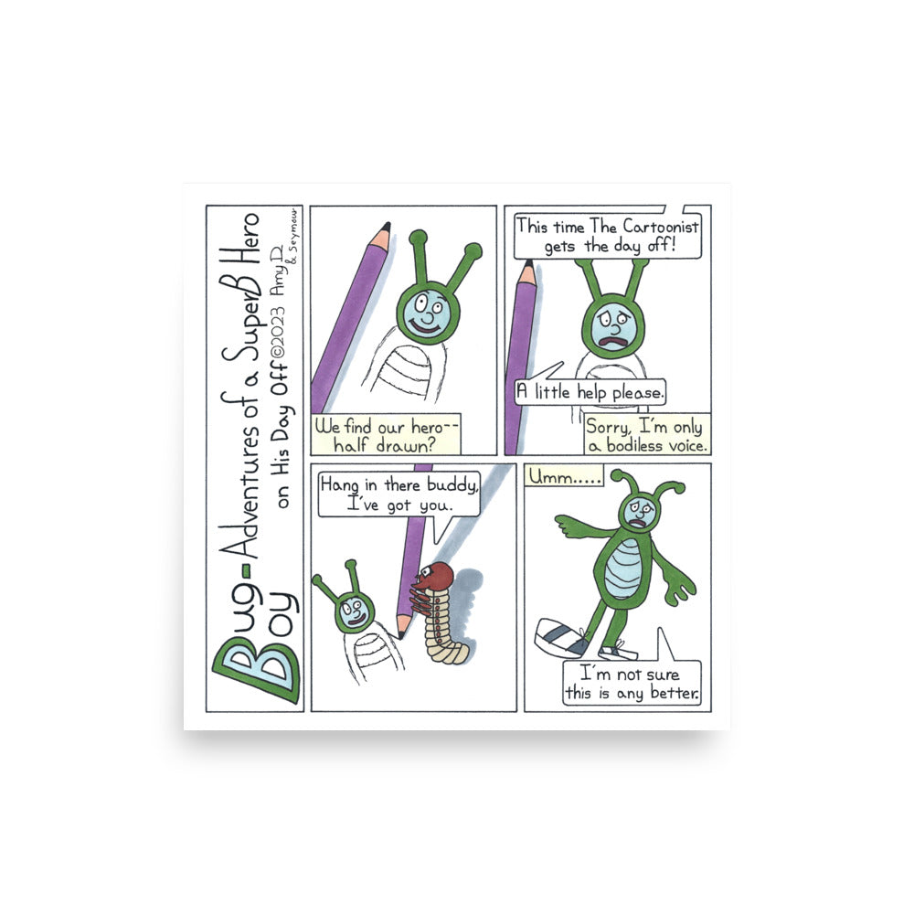 Me Day Off - Comic Strip Prints - May 27th, 2023