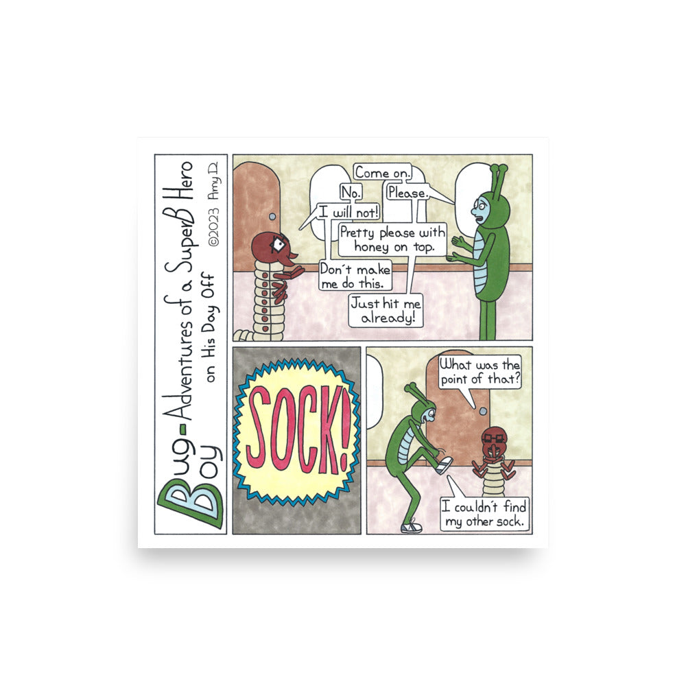 Sock - Comic Strip Prints - June 3rd, 2023