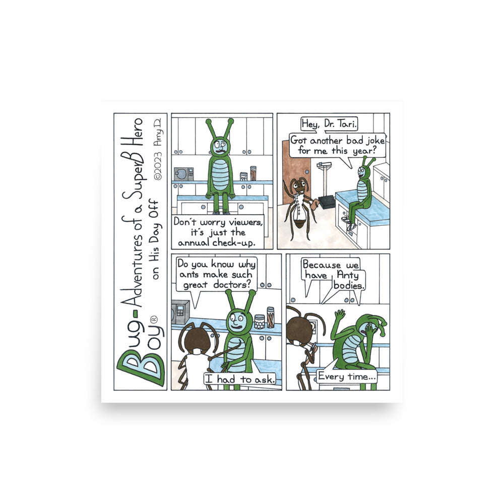 Checkup - Comic Strip Prints - July 1st, 2023