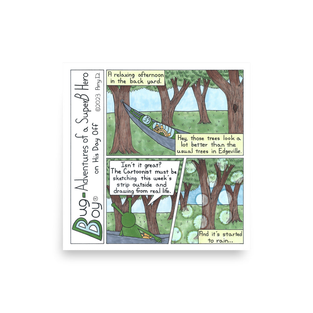Trees - Comic Strip Prints - July 29th, 2023