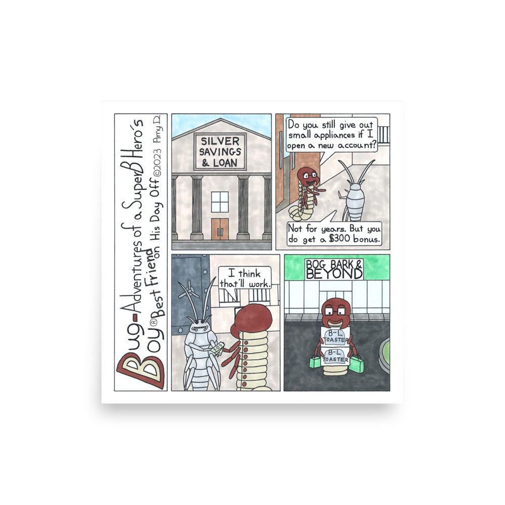 Toaster - Comic Strip Prints - Aug. 19th, 2023
