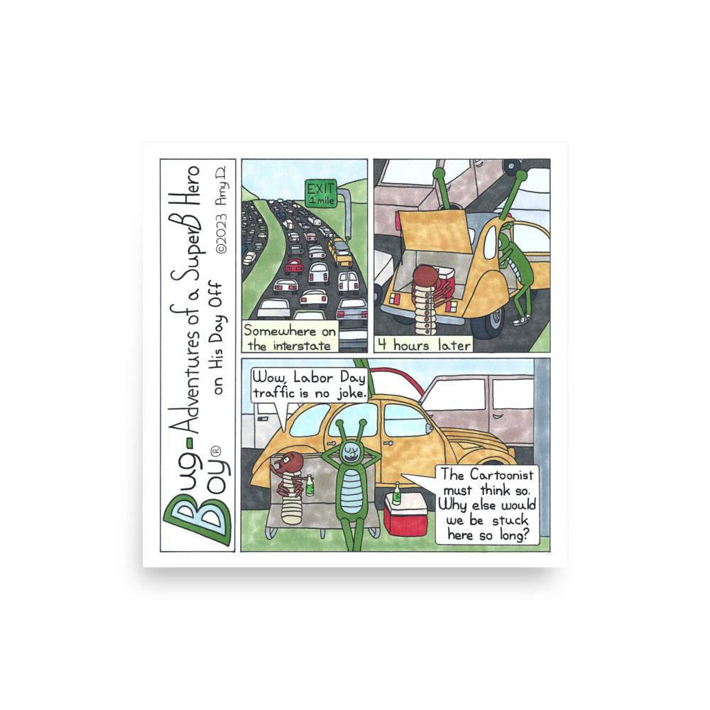 Traffic - Comic Strip Prints - Sep. 2nd, 2023