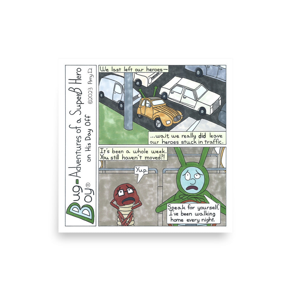 Traffic 2 - Comic Strip Prints - Sep. 9th, 2023