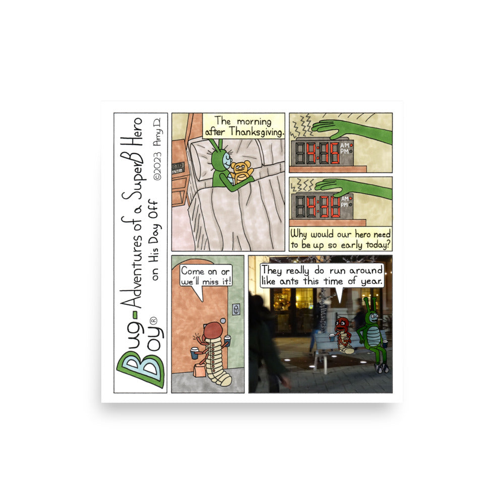 Black Friday - Comic Strip Prints - Nov. 25th, 2023