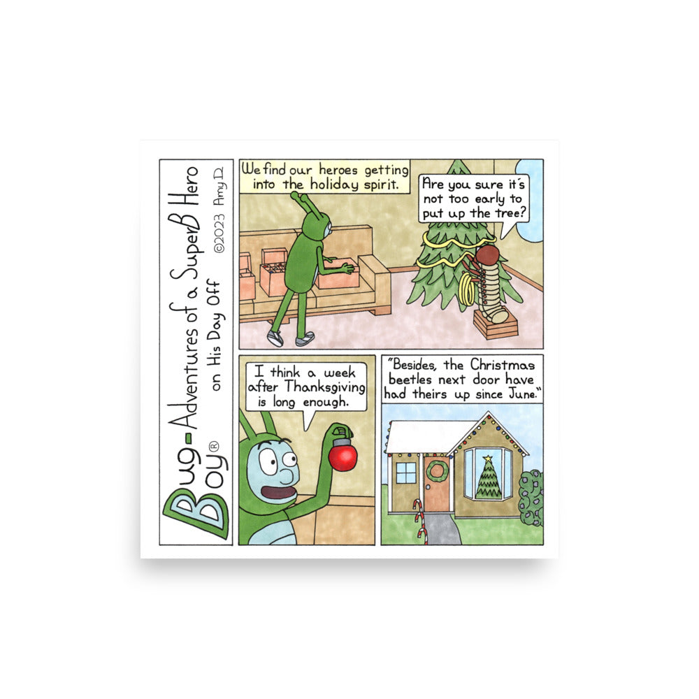 Tannenbaum - Comic Strip Prints - Dec. 2nd, 2023