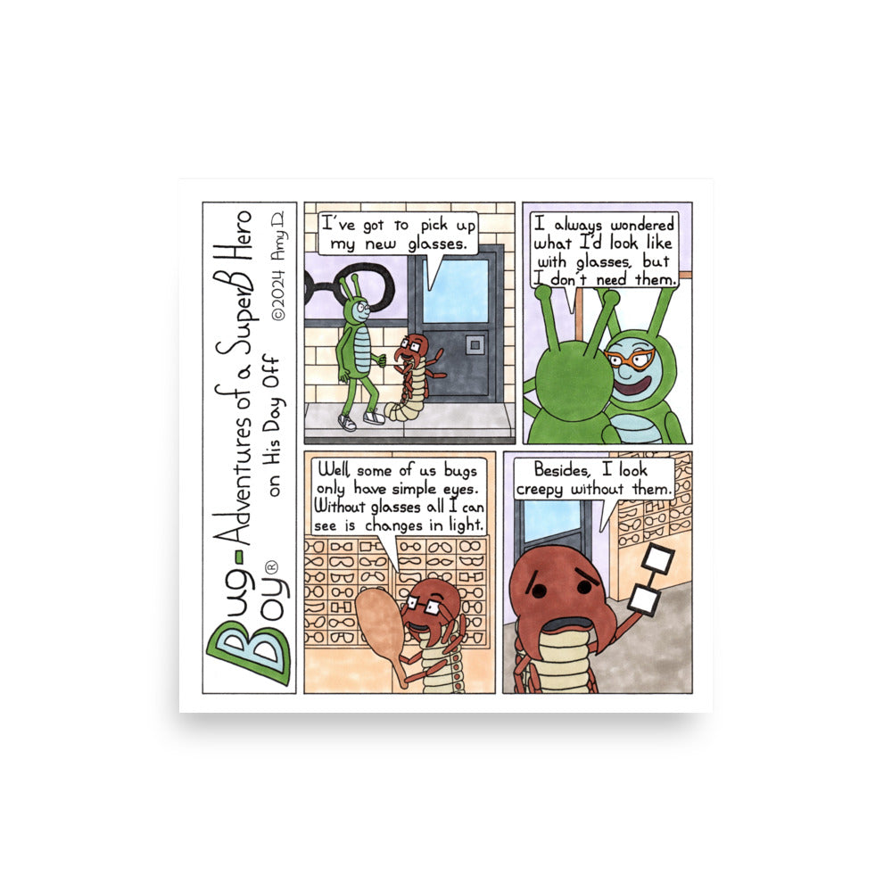 Glasses - Comic Strip Prints - Feb. 17th, 2024