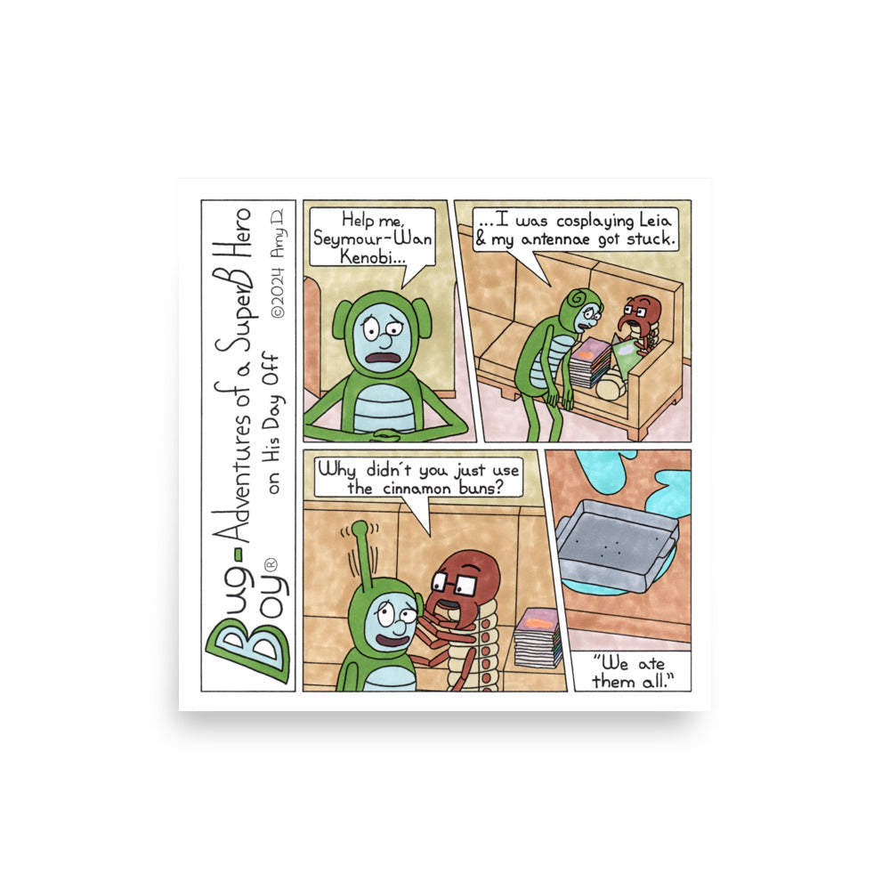 May the 4th - Comic Strip Prints - May 4th, 2024