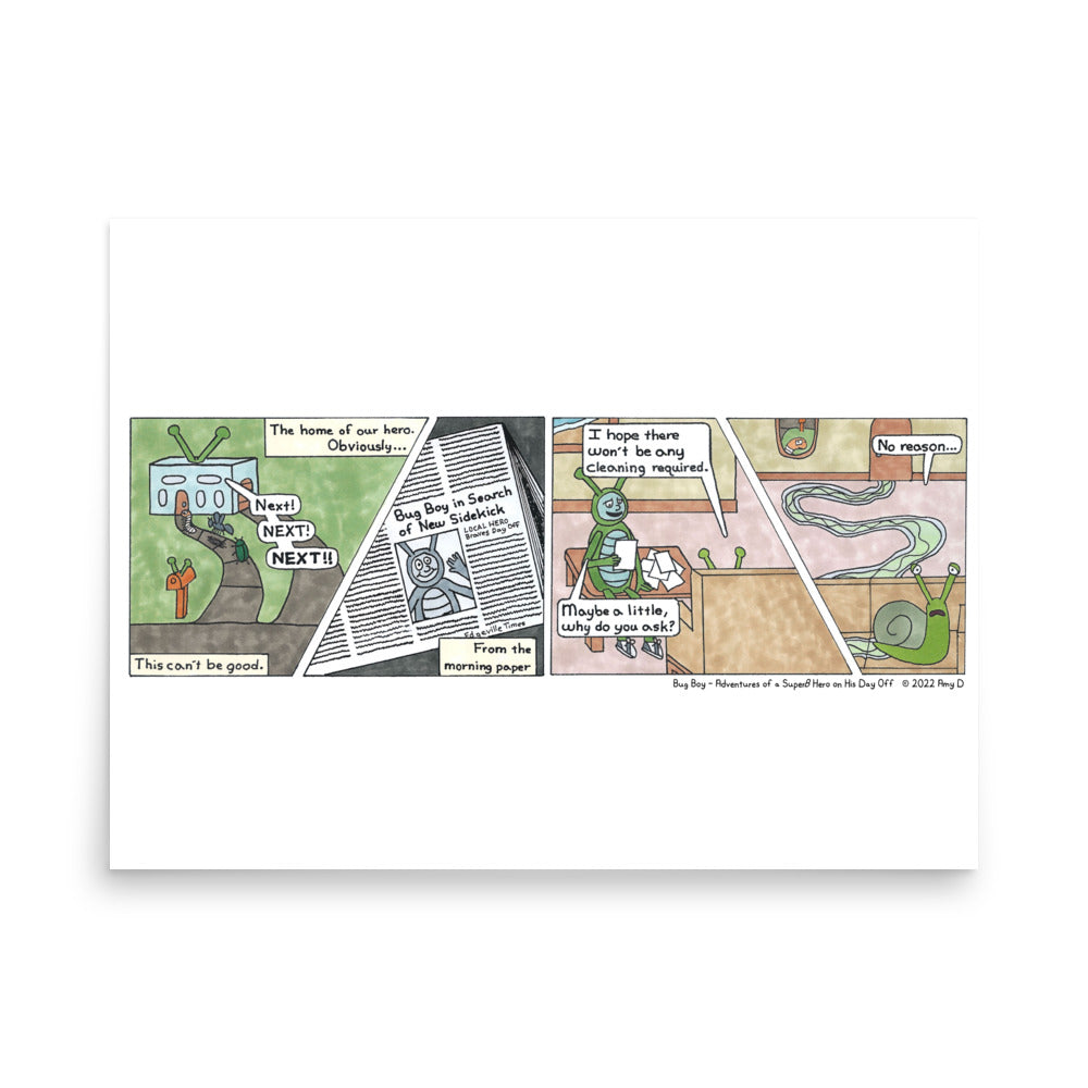 New Sidekick - Comic Strip Prints - Dec. 10th, 2022