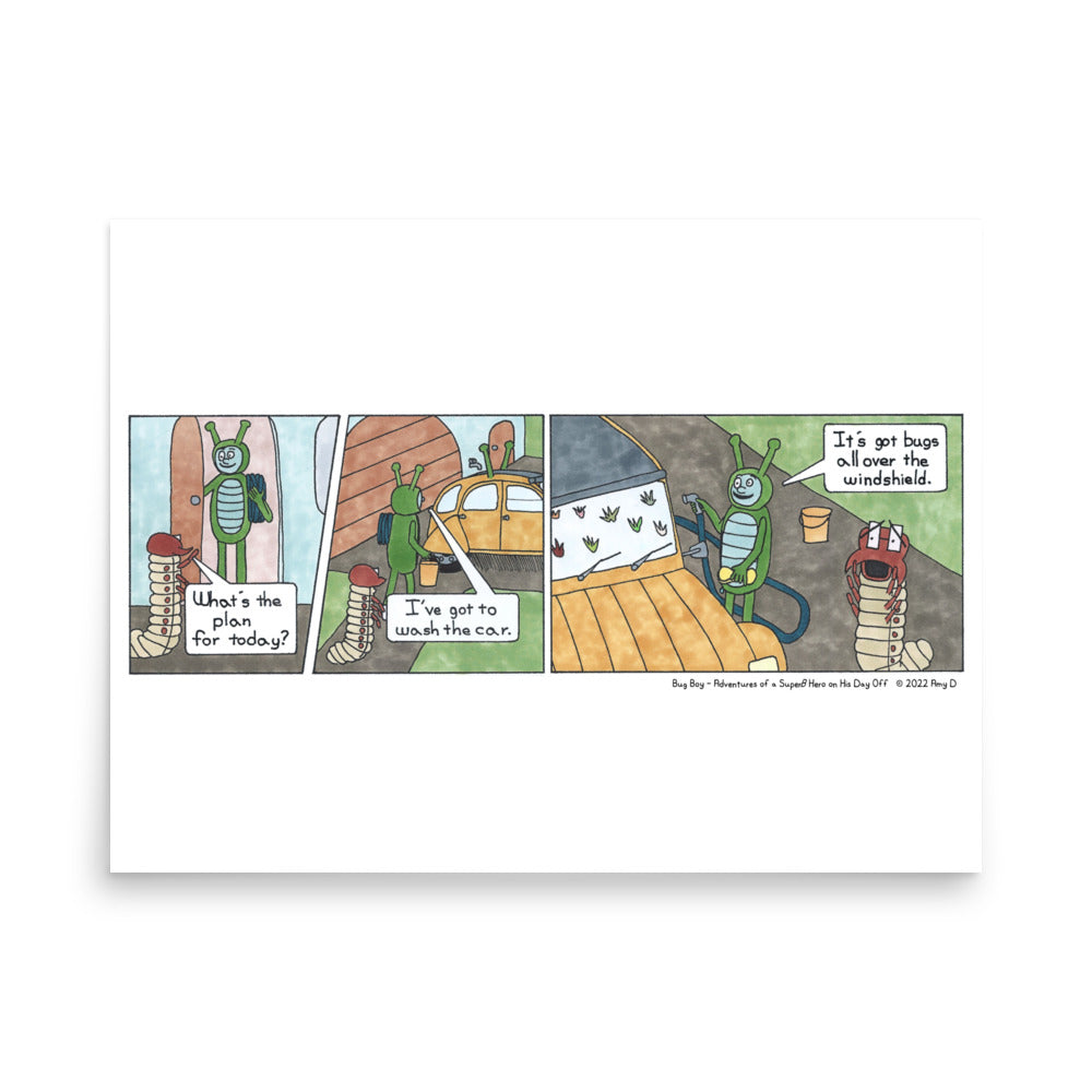 Car Wash - Comic Strip Prints - Dec. 17th, 2022