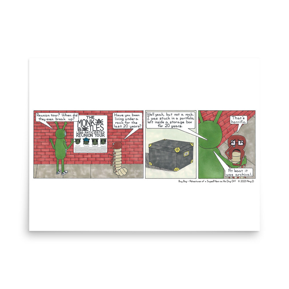 Under a Rock - Comic Strip Prints - Jan. 14th, 2023