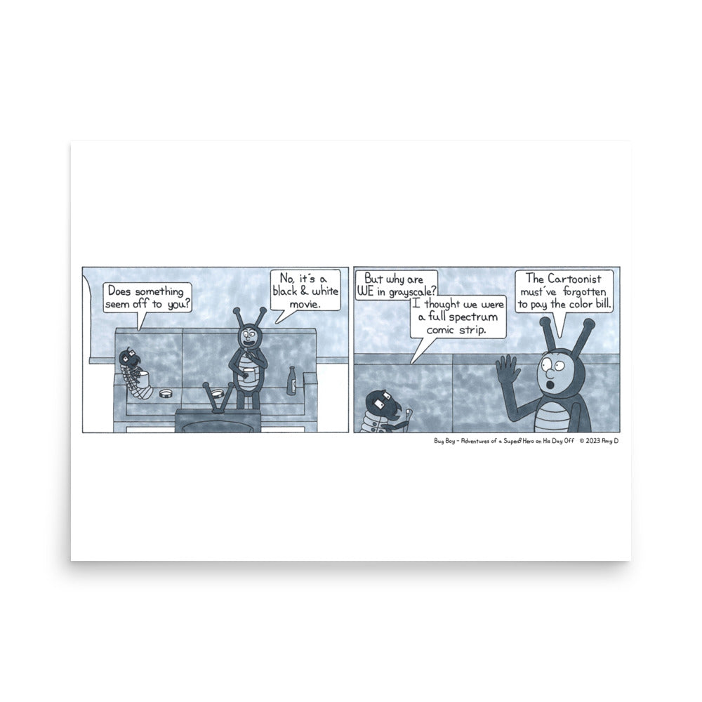 Black & White - Comic Strip Prints - Apr. 8th, 2023