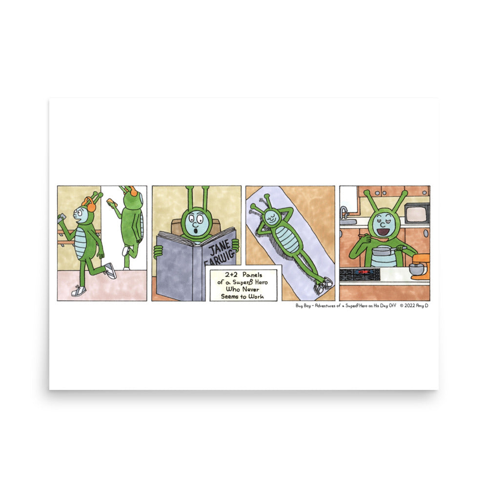 2+2 Panels - Comic Strip Prints - Dec. 3rd, 2022