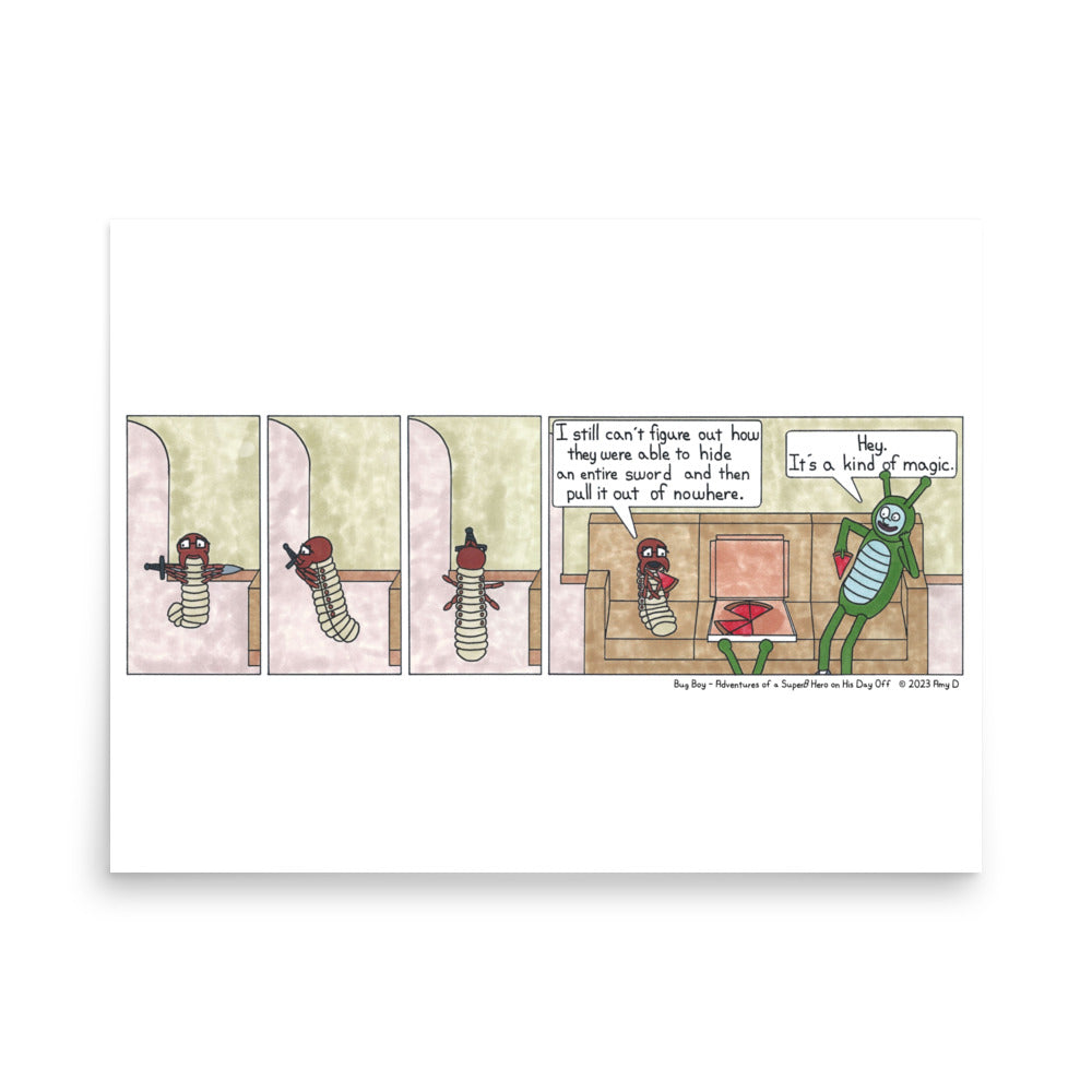 There Can Be Only One....Topping on the Pizza - Comic Strip Prints - Apr. 29th, 2023