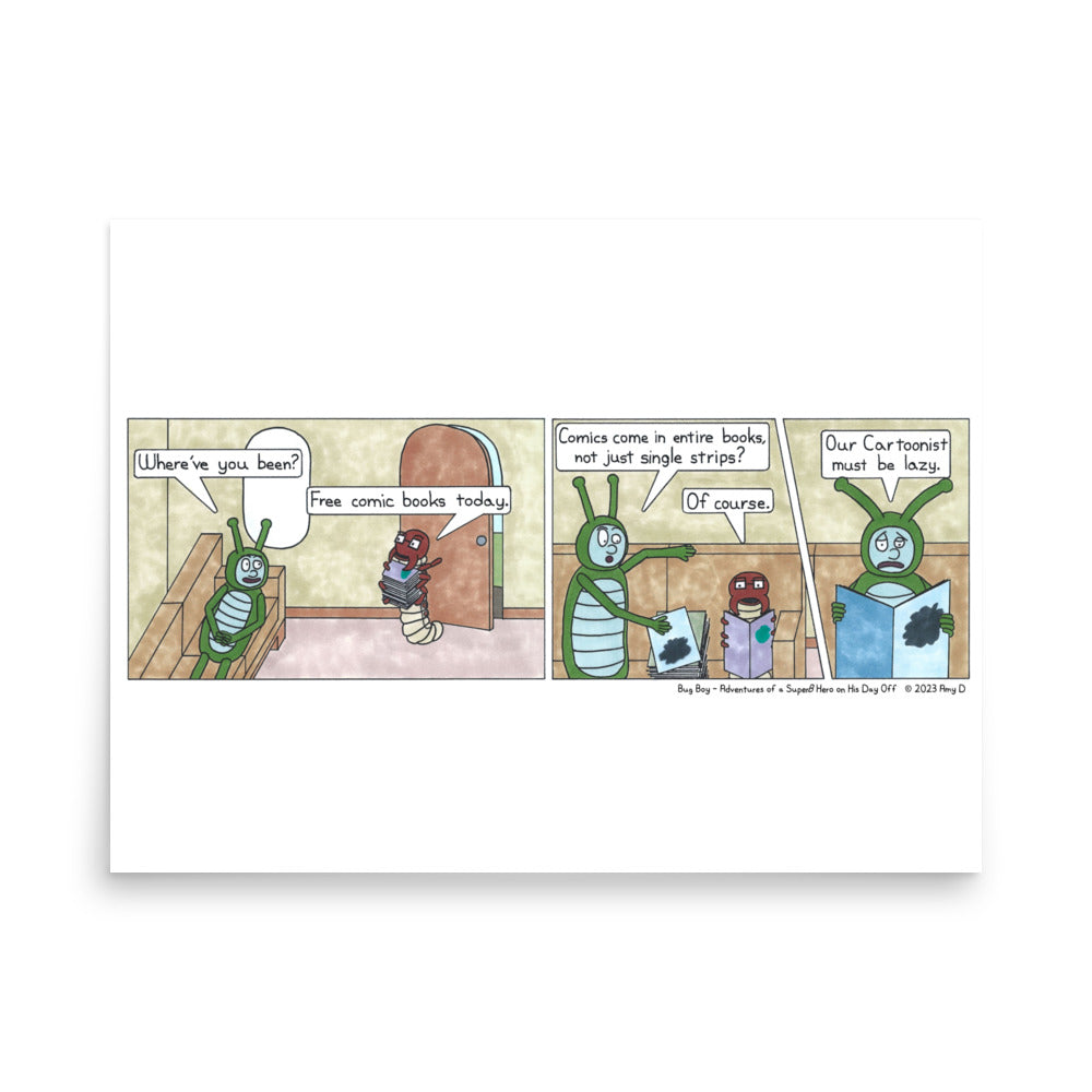 Free Comic Book Day - Comic Strip Prints - May 6th, 2023