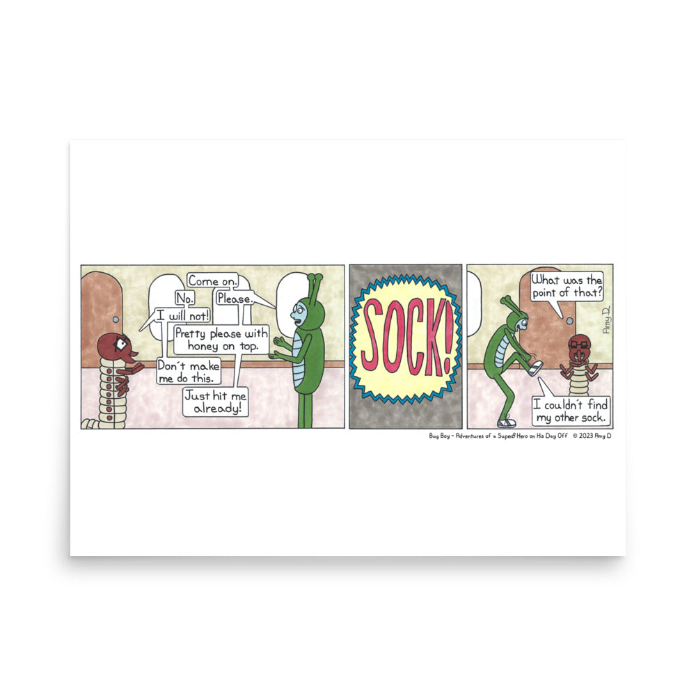 Sock - Comic Strip Prints - June 3rd, 2023