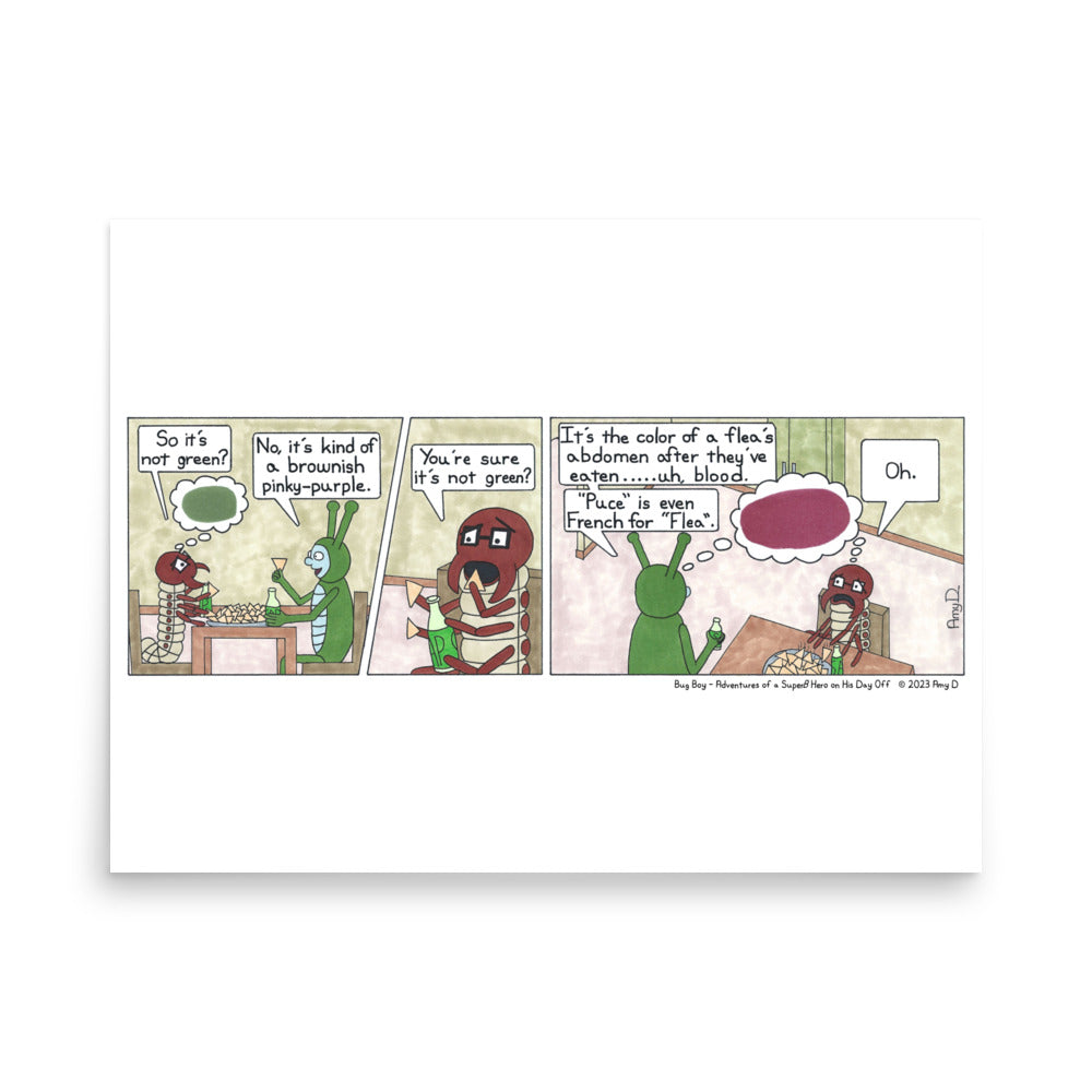 Puce - Comic Strip Prints - June 24th, 2023