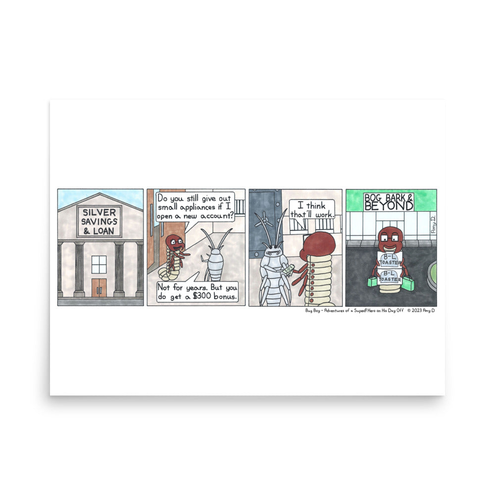 Toaster - Comic Strip Prints - Aug. 19th, 2023