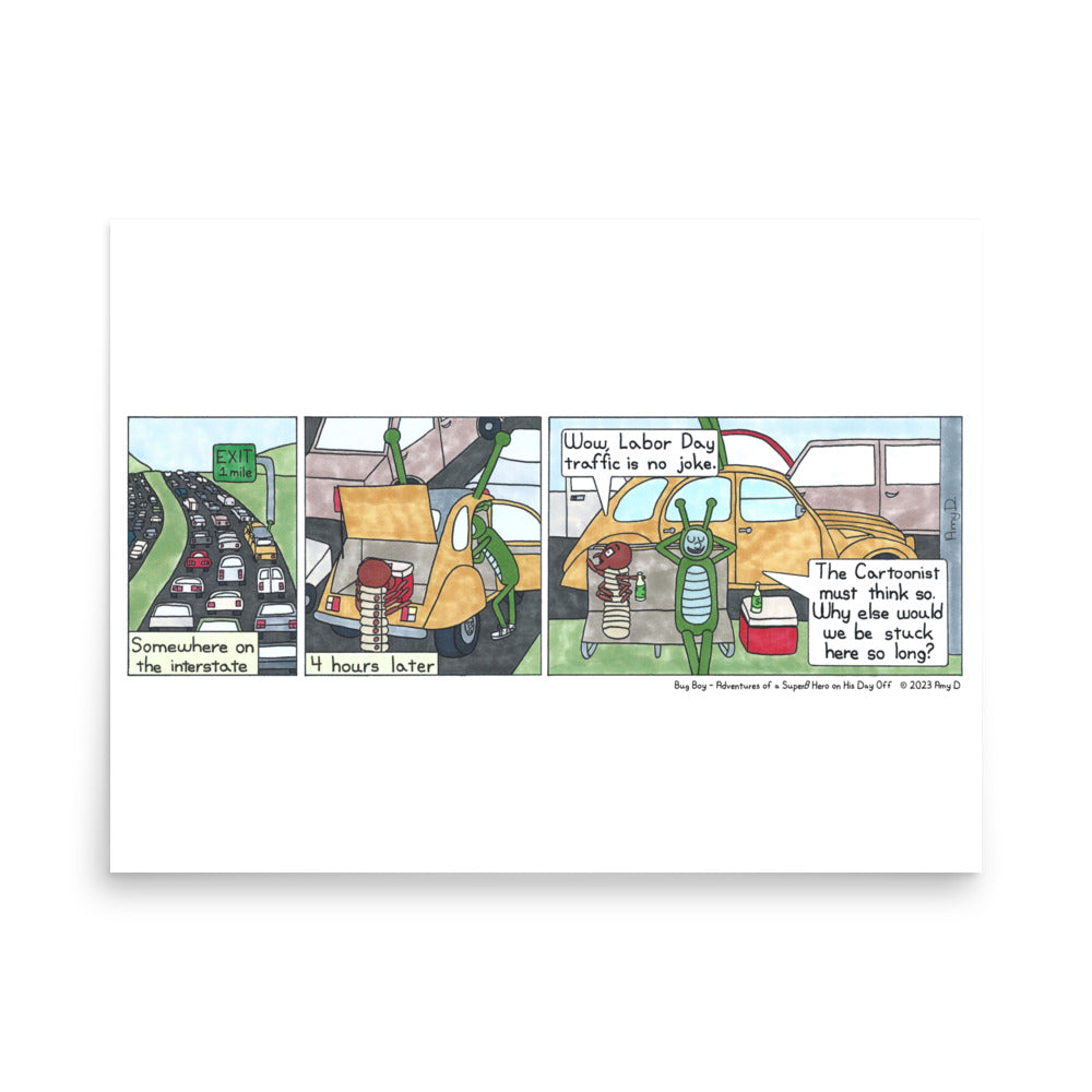 Traffic - Comic Strip Prints - Sep. 2nd, 2023