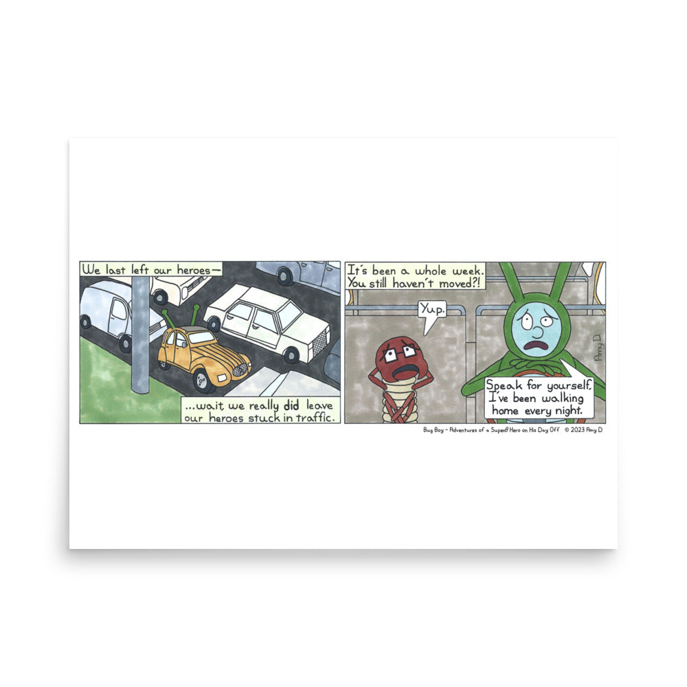 Traffic 2 - Comic Strip Prints - Sep. 9th, 2023