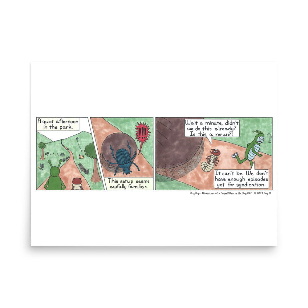 Rerun - Comic Strip Prints - Oct. 21st, 2023