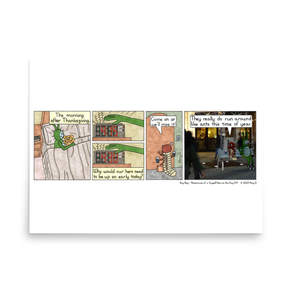 Black Friday - Comic Strip Prints - Nov. 25th, 2023