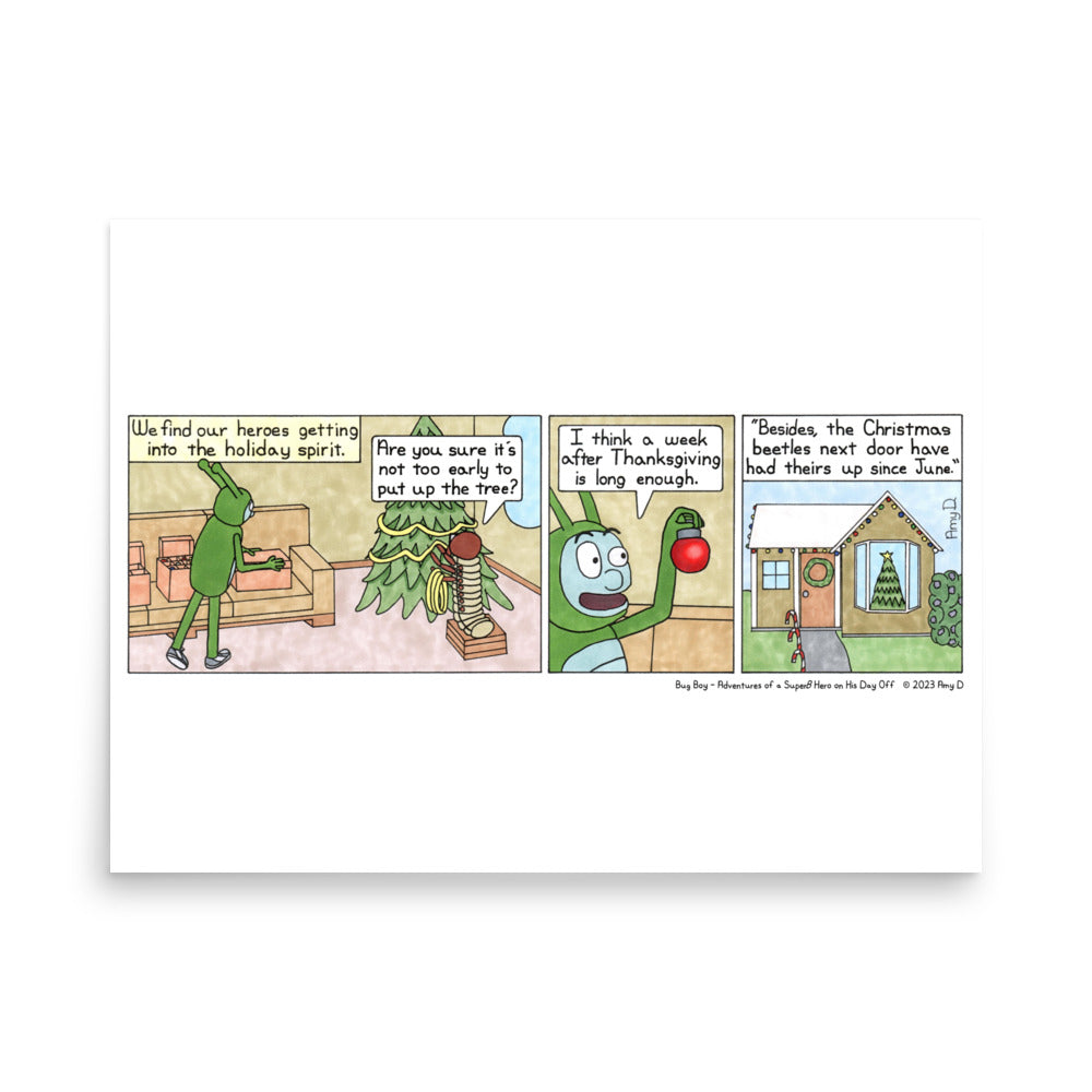 Tannenbaum - Comic Strip Prints - Dec. 2nd, 2023