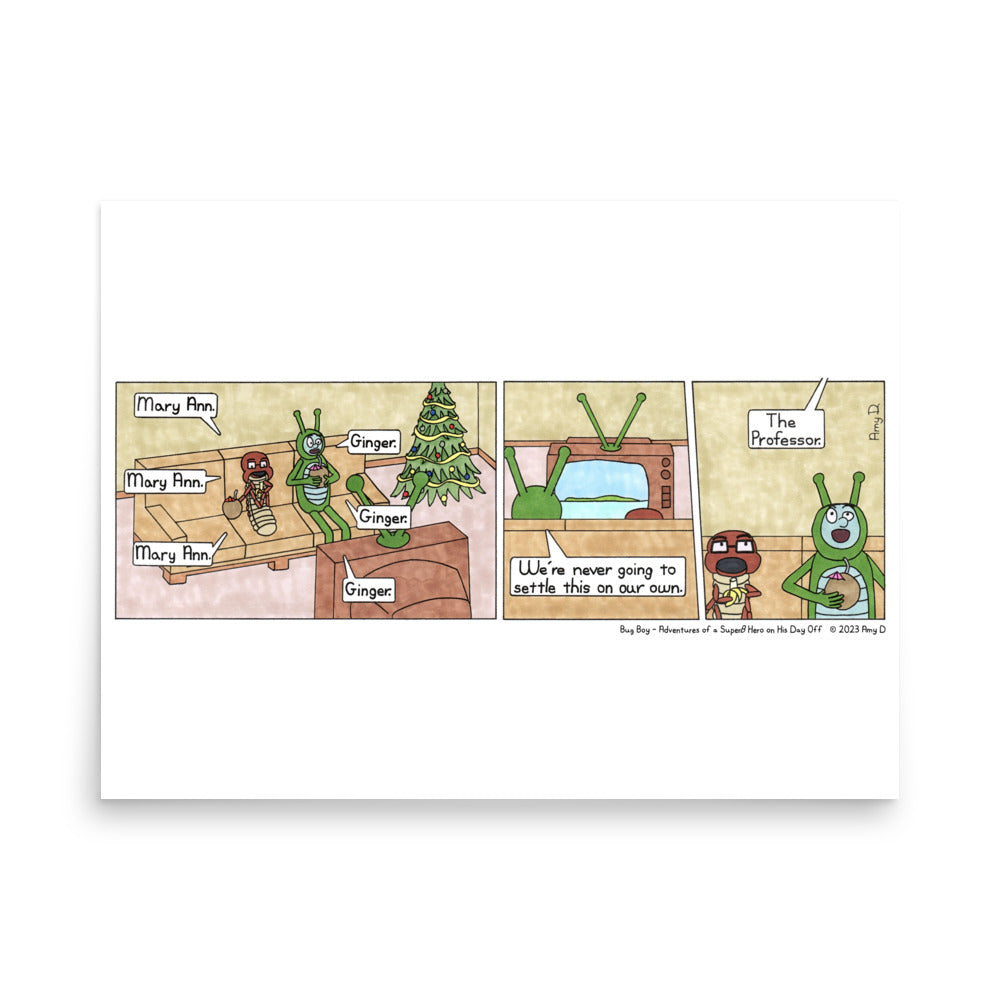 The Eternal Question - Comic Strip Prints - Dec. 16th, 2023
