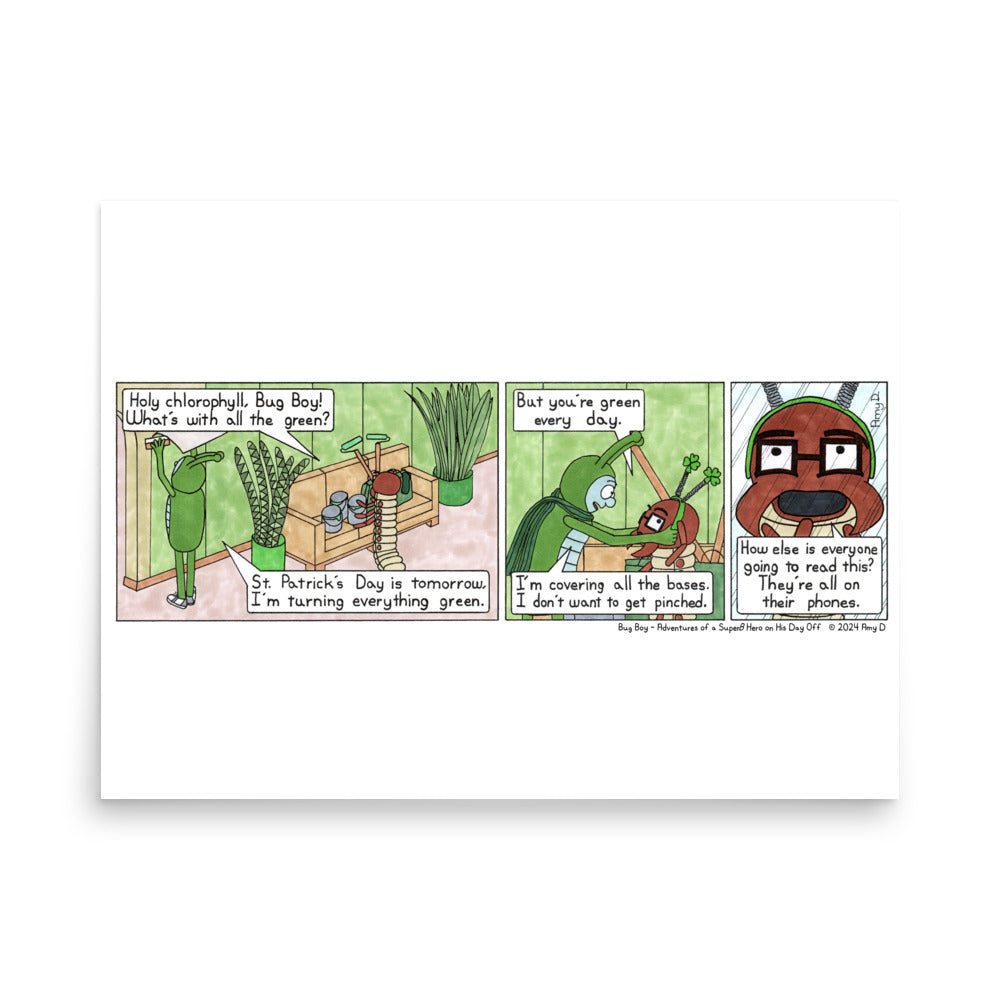 50 Shades of Green - Comic Strip Prints - Mar. 16th, 2024