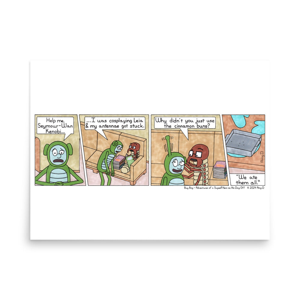 May the 4th - Comic Strip Prints - May 4th, 2024