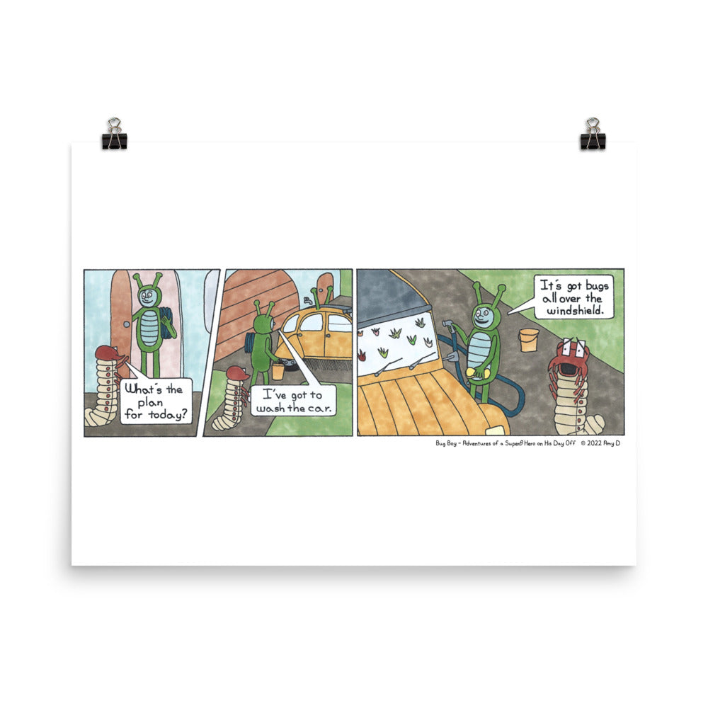 Car Wash - Comic Strip Prints - Dec. 17th, 2022