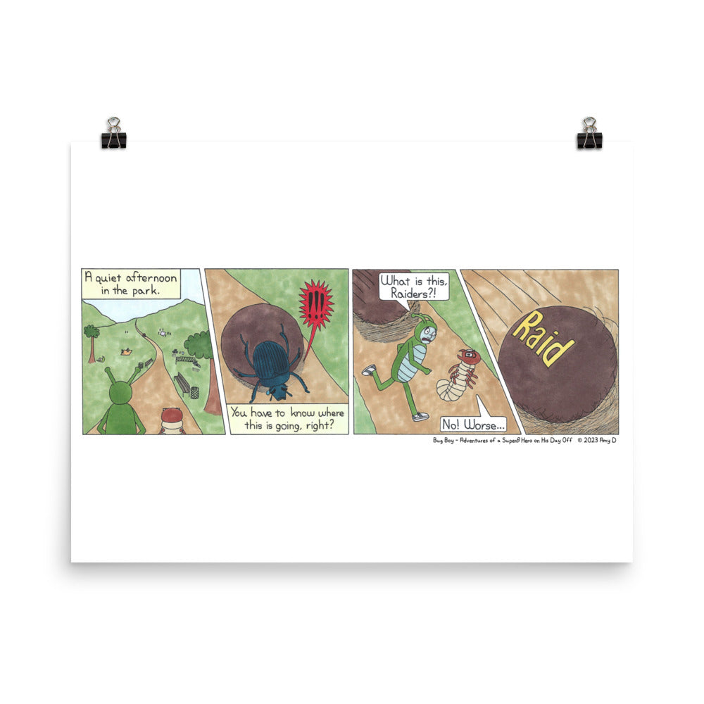 Oh.....Dung Beetle - Comic Strip Prints - Jan. 7th, 2023