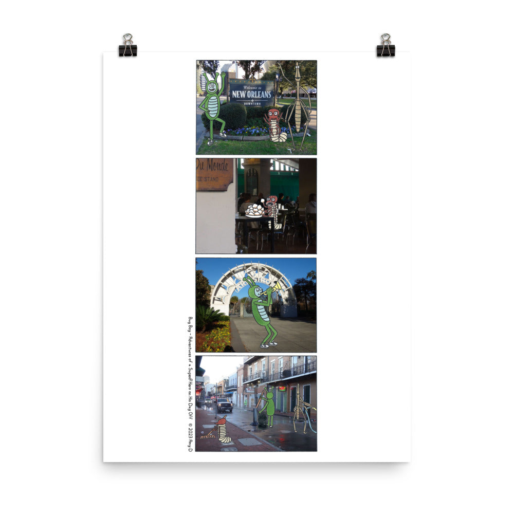 New Orleans - Comic Strip Prints - Feb. 25th, 2023
