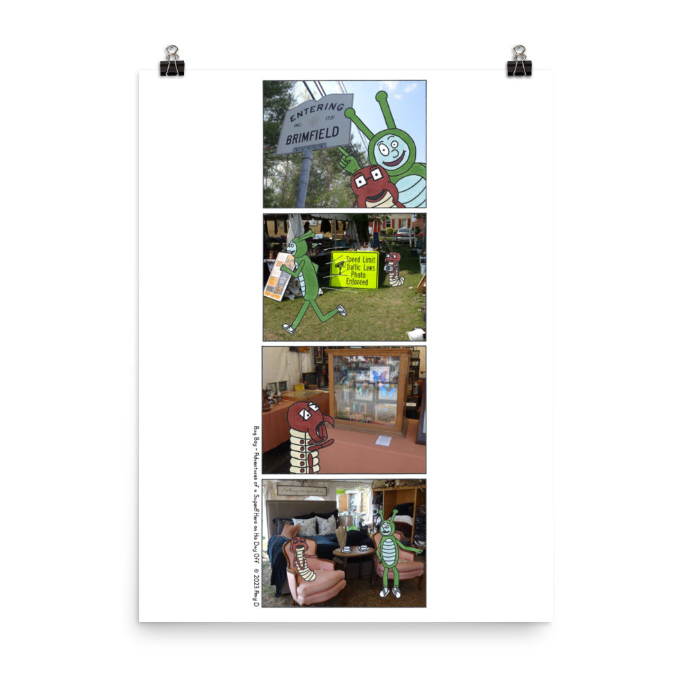 Brimfield - Comic Strip Prints - May 13th, 2023